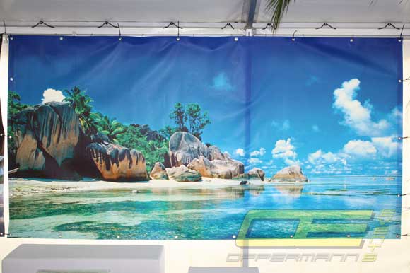 beach party dekoration vorhang strand