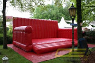 Hüpfburg Sofa Couch mieten