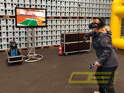 VR Tischtennis Ping Pong Simulator für Messe und Event mieten