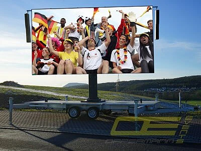 Equipment, Beamer, Leinwände und Technik mieten für Public Viewing