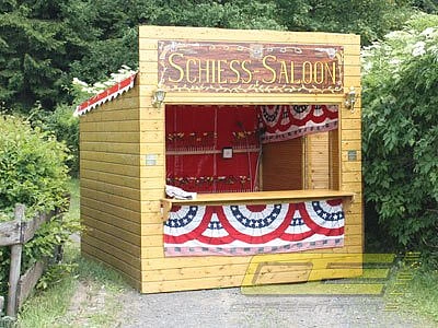 Schiessbude Luftgewehr - Wild West mieten