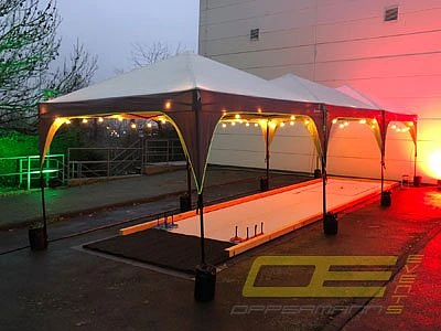 Mobile Eisstockbahn mieten für Events