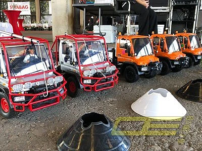 RC ferngesteuerte Unimog LKW Parcours mieten