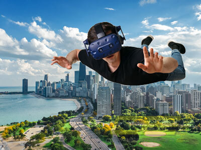 Virtual Reality Flugsimulator mieten für Events und Messen